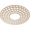 Ekena Millwork Fink Wood Fretwork Pierced Ceiling Medallion, Alder, 38"OD x 13 3/4"ID x 1/4"T CMWP38X38X0250FFAL - alternate 4